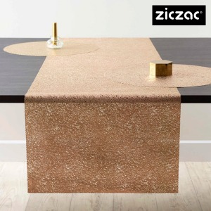 ZICZAC 스파게티 테이블러너 직사각형(골드)